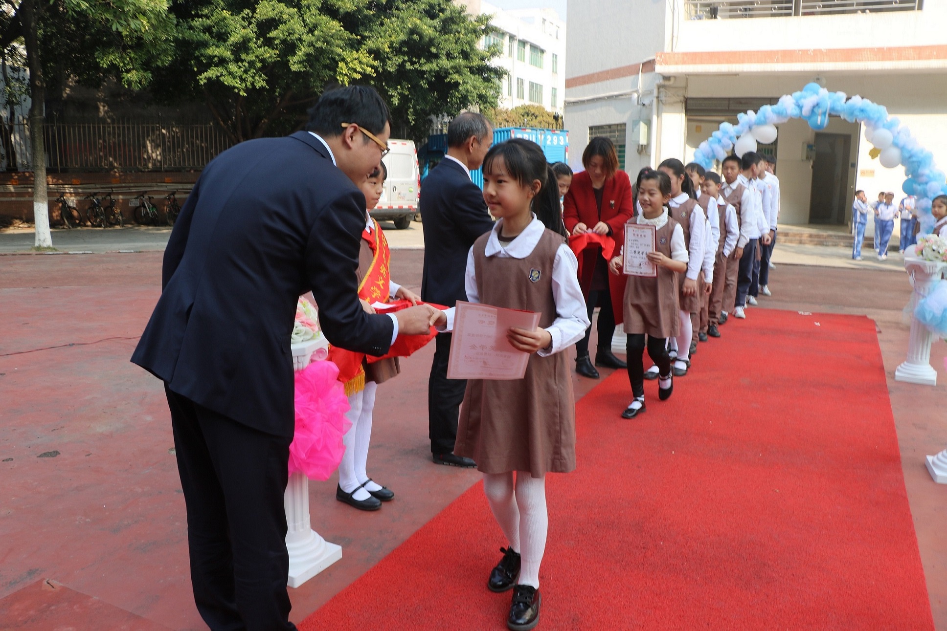 Walk the Red Carpet in School's Opening Ceremony